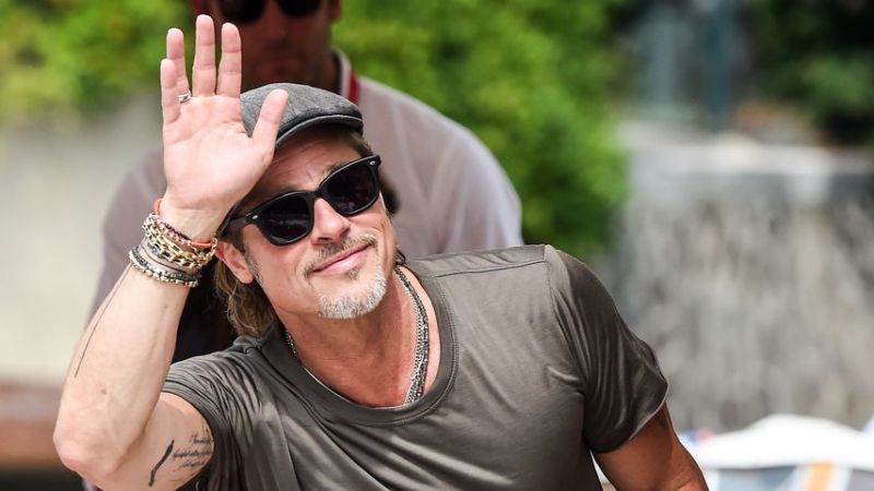 Brad Pitt in Venedig, August 2019