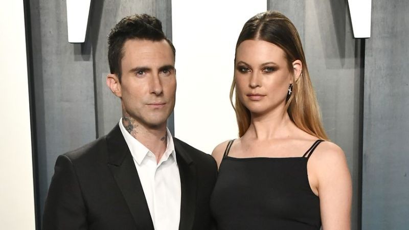 Adam Levine und seine Frau Behati Prinsloo im Februar 2020 in Beverly Hills