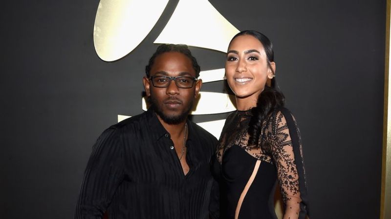 Kendrick Lamar und Whitney Alford