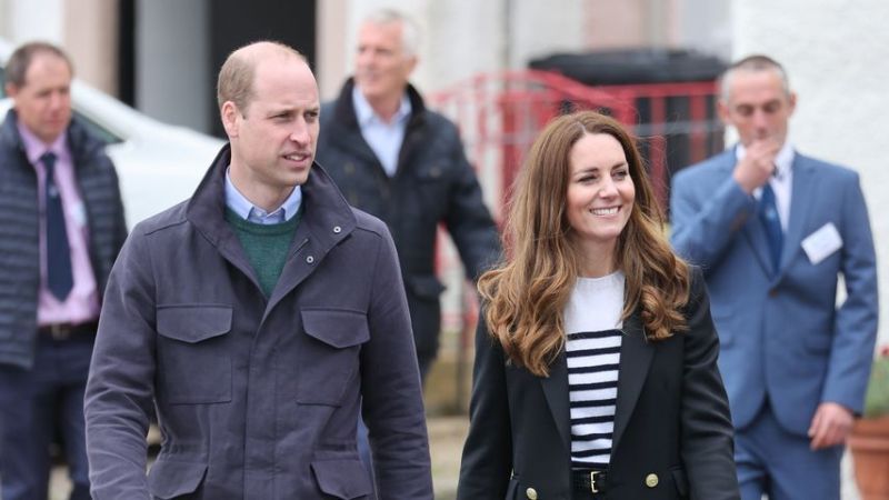 Prinz William und Herzogin Kate, 2021