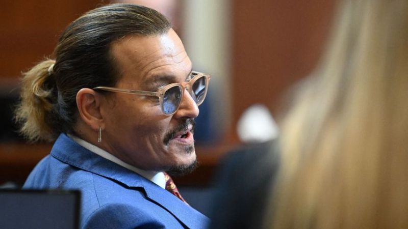 Johnny Depp vor Gericht in Virginia 2022