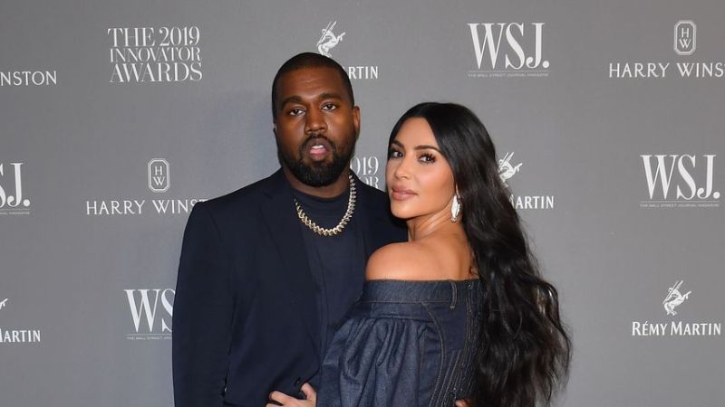 Kanye West und Kim Kardashian, November 2019