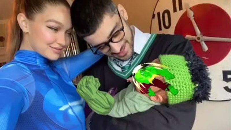 Gigi Hadid mit Zayn Malik und ihrer Tochter