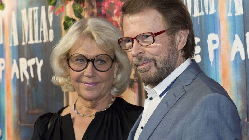 Lena Källersjö und Björn Ulvaeus in Stockholm, 2016
