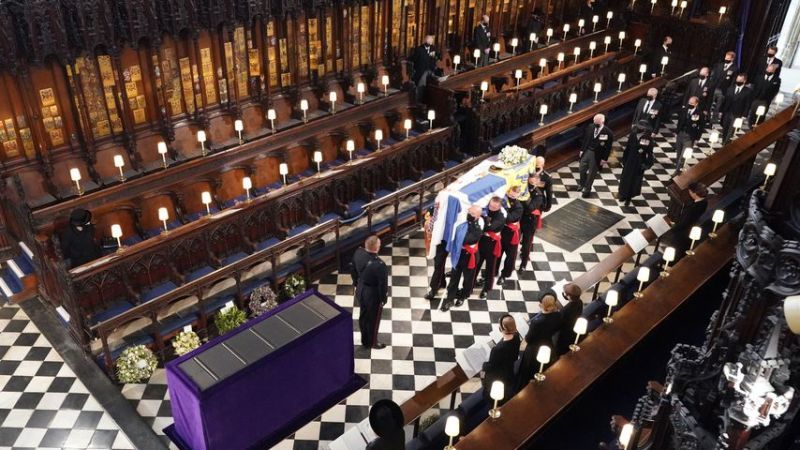 Prinz Philips Beerdigung, April 2021