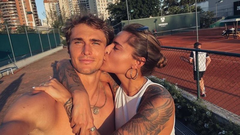Alexander Zverev und Sophia Thomalla, Instagram 2022