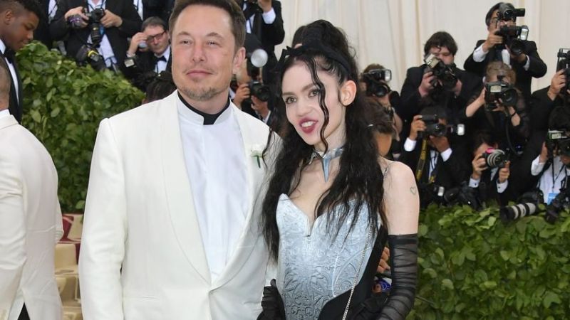 Elon Musk und Sängerin Grimes bei der Met Gala 2018