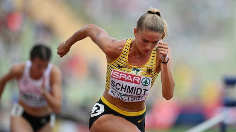 Alica Schmidt, Leichtathletin