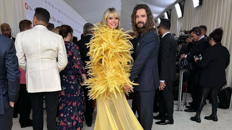 Heidi Klum und Tom Kaulitz bei der Oscar-Party der Elton John AIDS Foundation