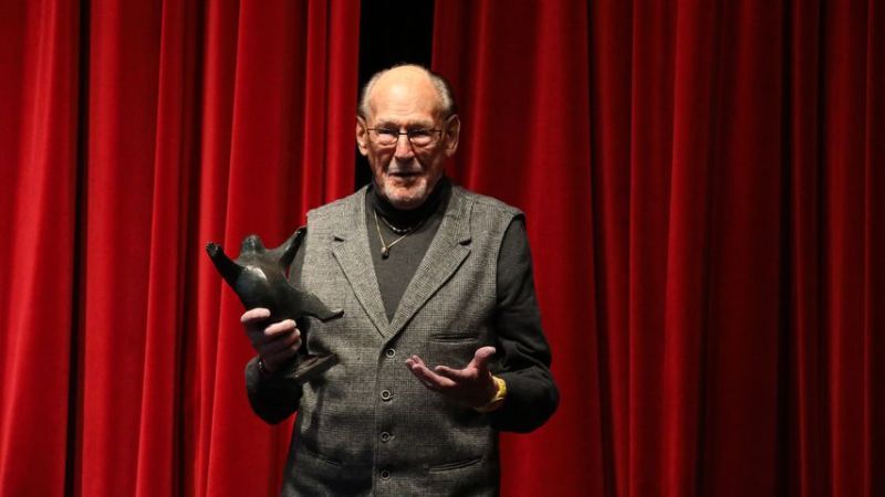 Herbert Köfer beim B.Z.-Kulturpreis, 2021