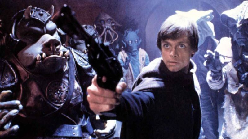Mark Hamill als Luke Skywalker in 