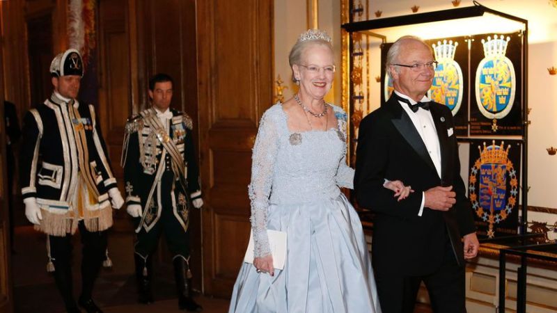 Königin Margrethe und König Carl Gustaf