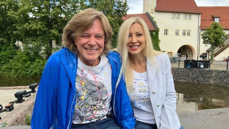Jürgen und Ramona Drews im August 2022 in Klaffenbach