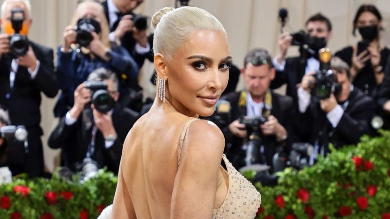 Kim Kardashian bei der Met Gala 2022