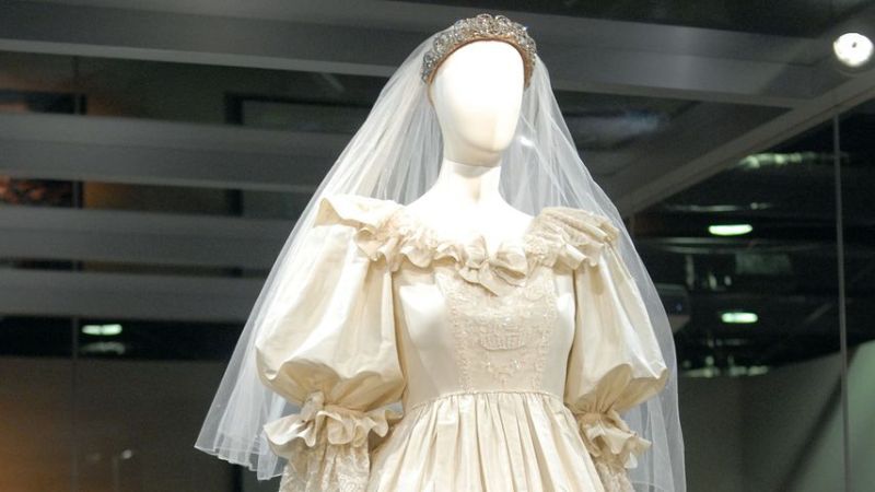 Das Hochzeitskleid von Prinzessin Diana