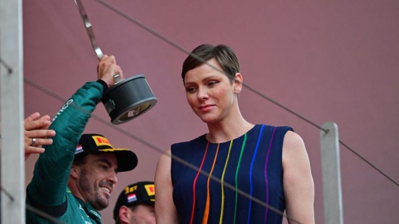 Fürstin Charlène zeigt neue Frisur beim Formel-1-Grand-Prix!