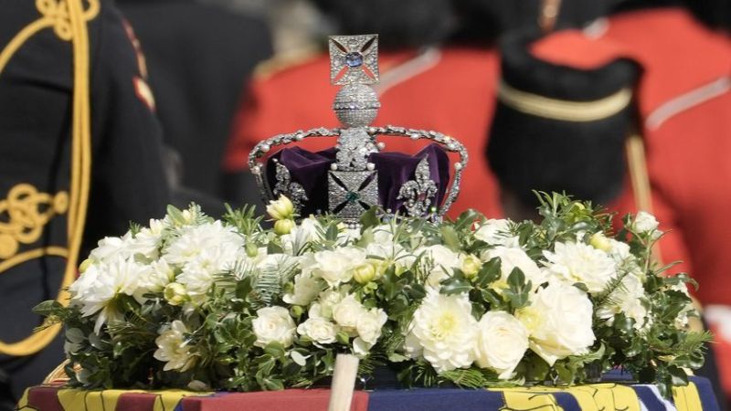 Queen Elizabeth II. Beisetzung in der St. George's Chapel