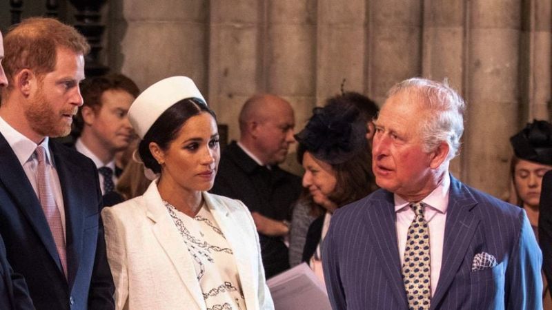 Prinz Harry, Herzogin Meghan und Prinz Charles, März 2019