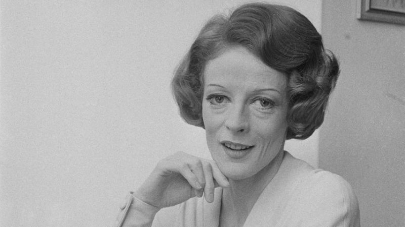 Maggie Smith im Februar 1973