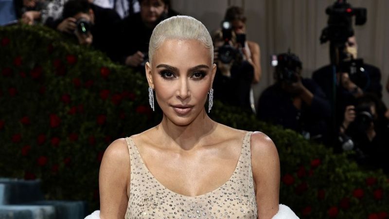 Kim Kardashian auf der Met Gala 2022