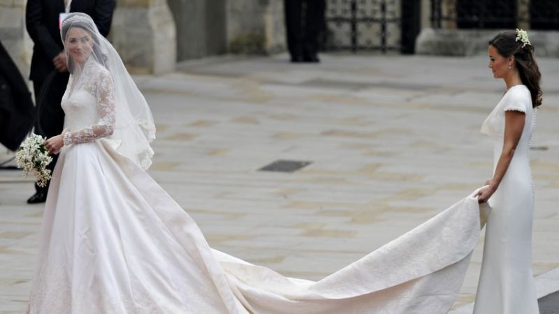 Herzogin Kate bei ihrer Hochzeit im April 2011