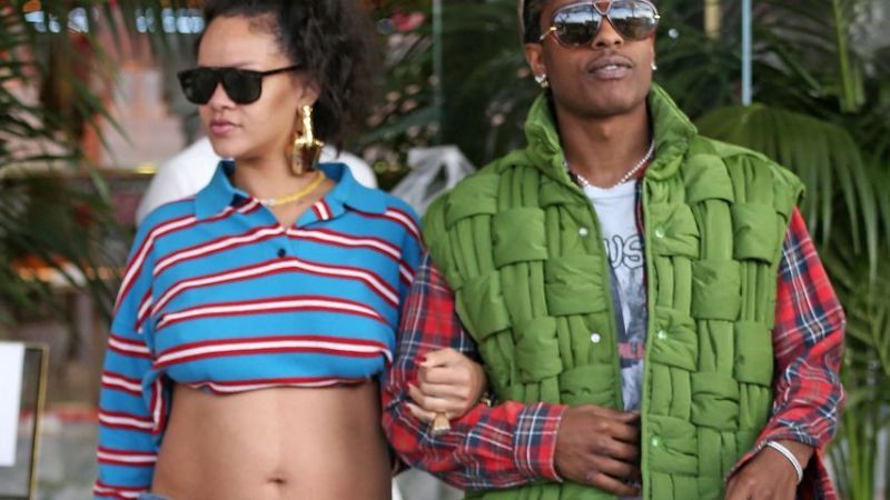 Rihanna und A$AP Rocky in Los Angeles