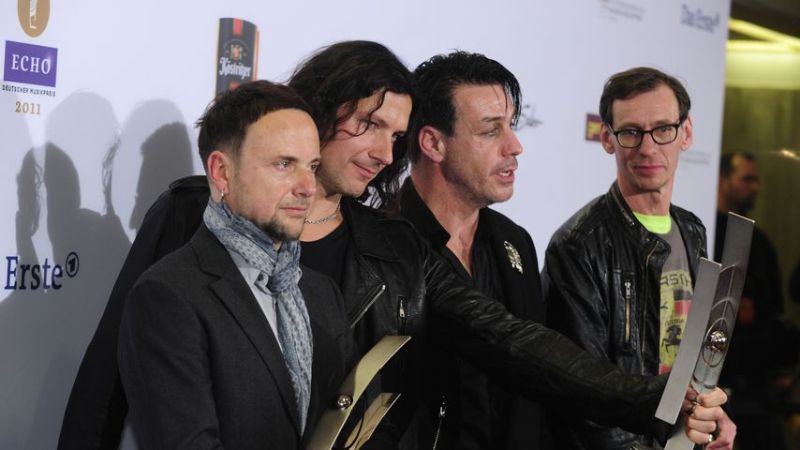 Rammstein bei der Echo-Verleihung 2011