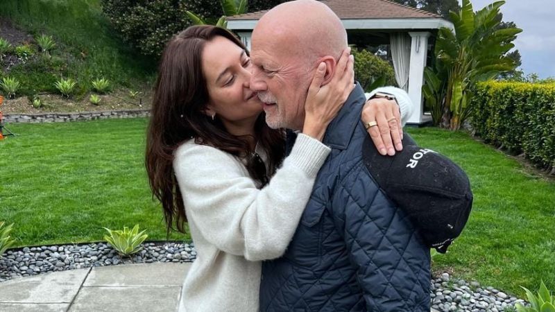 Bruce Willis und seine Frau Emma im Jahr 2023