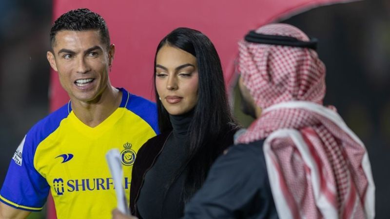 Cristiano Ronaldo und Georgina Rodriguez im Januar 2023