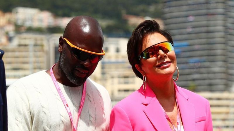 Corey Gamble und Kris Jenner in Monaco