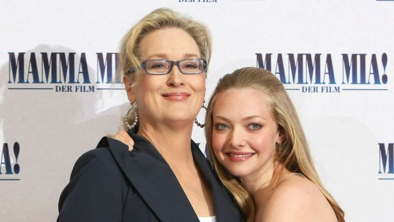 Meryl Streep und Amanda Seyfried im Jahr 2008