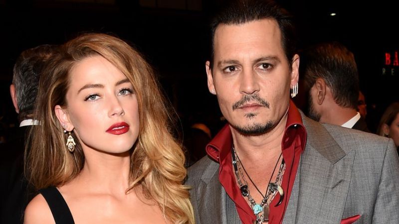 Amber Heard und Johnny Depp, 2015