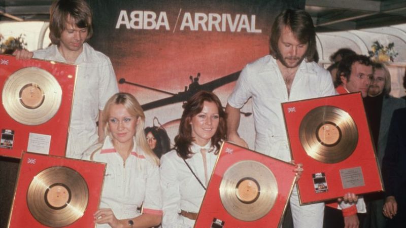 Benny Andersson, Agnetha Faltskog, Anni-Frid Lyngstad and Björn Ulvaeus von ABBA