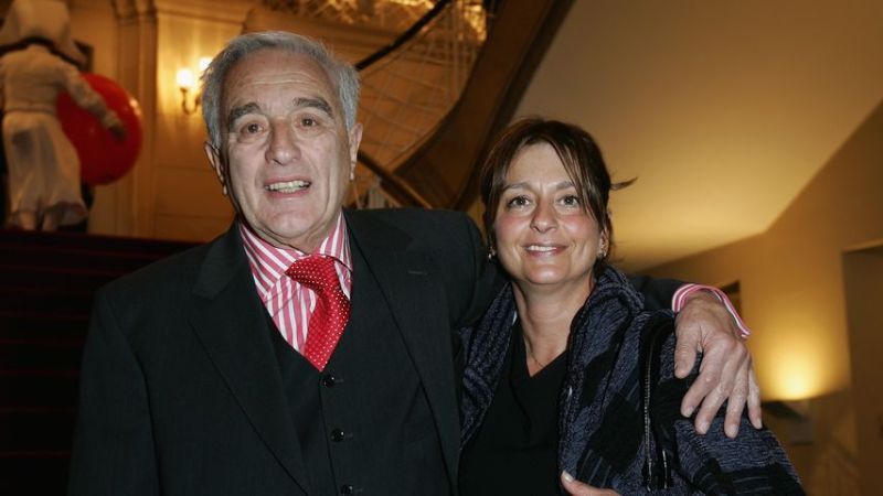 Michael Degen und seine Tochter Gabriele im April 2008 in Berlin