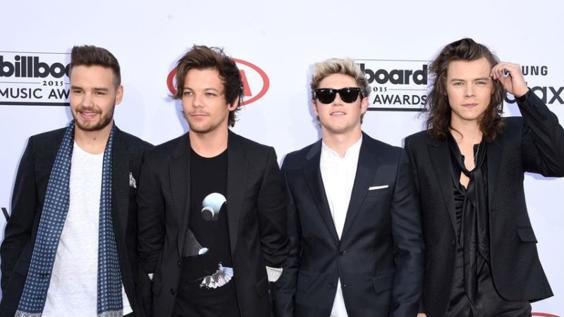Liam Payne, Louis Tomlinson, Niall Horan und Harry Styles bei den Billboard Music Awards