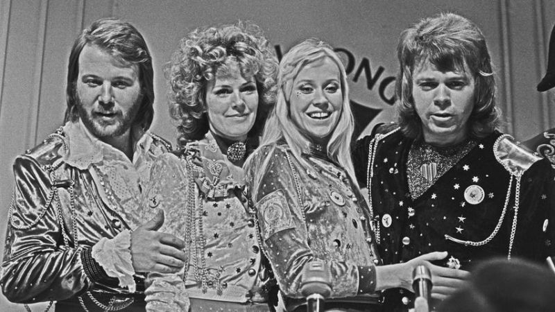 ABBA beim Eurovision Song Contest 1974