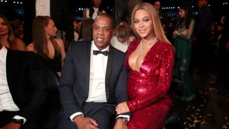 Jay-Z und Beyoncé, Februar 2017
