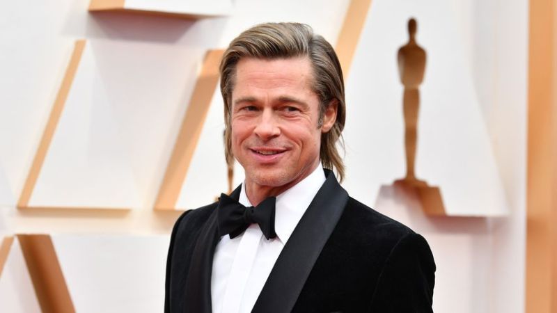 Brad Pitt bei den Oscars in Hollywood im Februar 2020