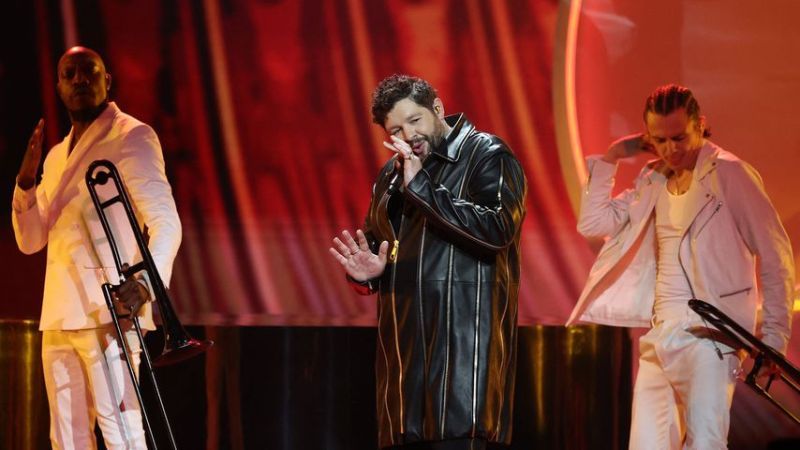 James Newman beim Eurovision Song Contest 2021