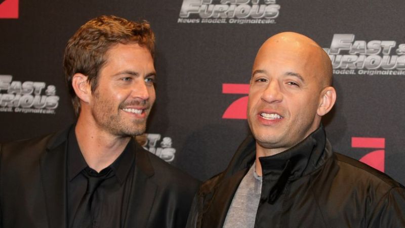 Paul Walker und Vin Diesel bei der Eurpoa-Premiere von 