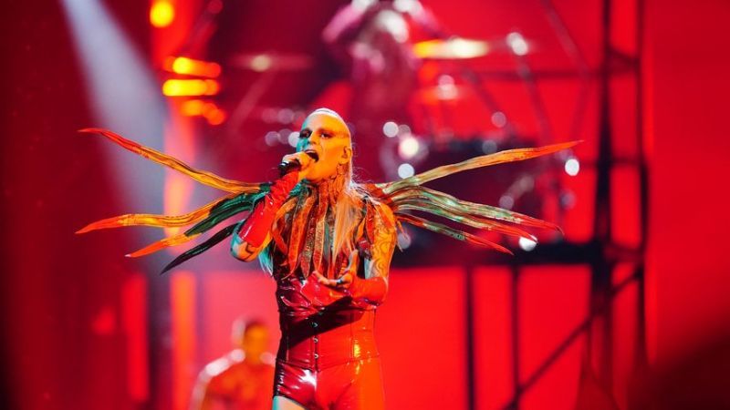 Chris Harms von Lord of the Lost beim ESC 2023
