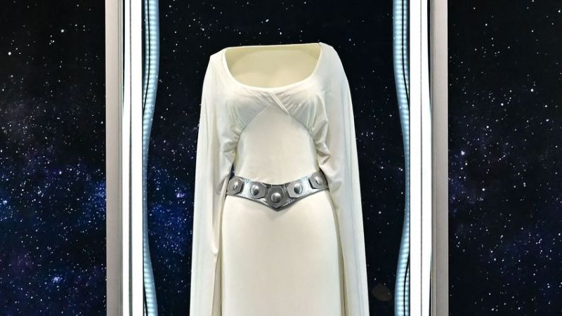 Carrie Fishers Prinzessin-Leia-Kleid von 1977
