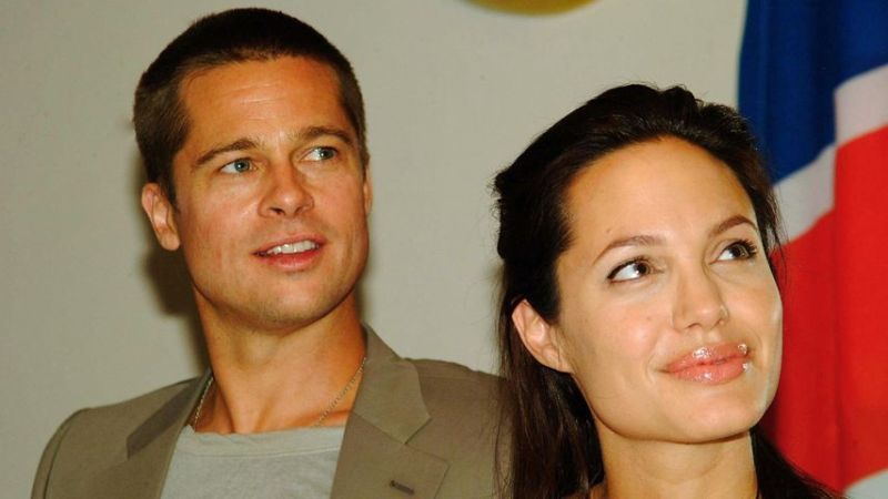 Brad Pitt und Angelina Jolie, Juni 2006