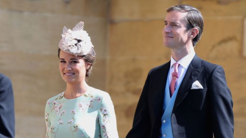 Pippa Middleton und James Matthews im Mai 2018 auf Schloss Windsor
