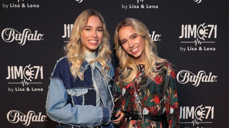 Lena und Lisa beim Release ihrer Buffalo-Kollektion