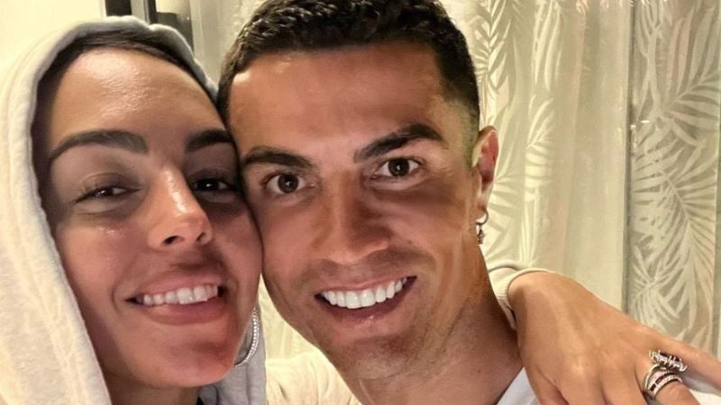 Georgina Rodriguez und Cristiano Ronaldo im Dezember 2022