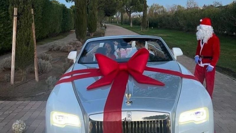 Cristiano Ronaldos Weihnachtsgeschenk von Georgina Rodriguez