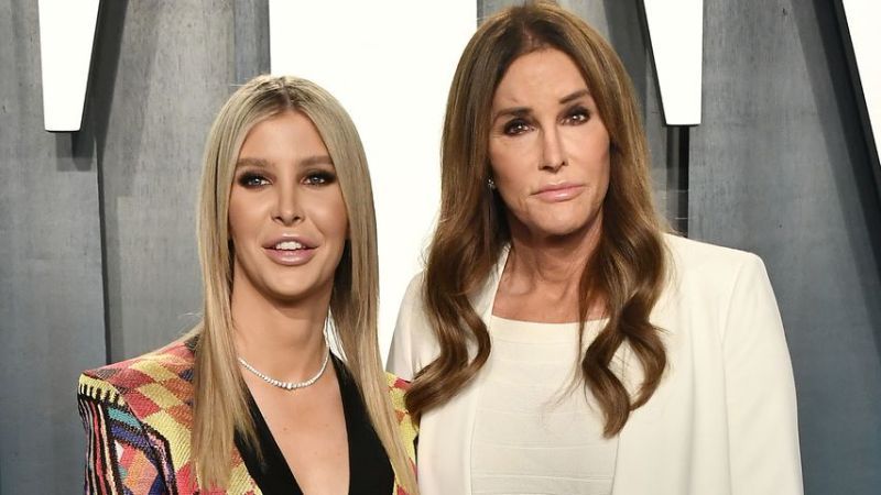 Sophia Hutchins und Caitlyn Jenner bei der Vanity Fair Oscar Party, 2020
