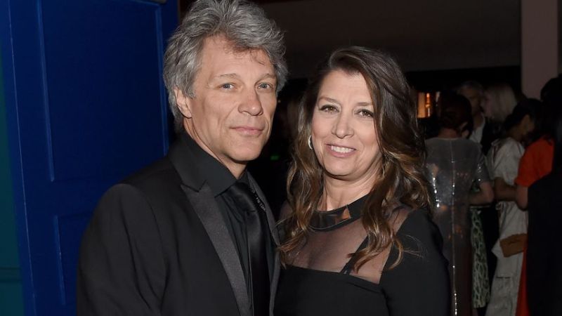 Jon Bon Jovi und Dorothea Hurley im Jahr 2017