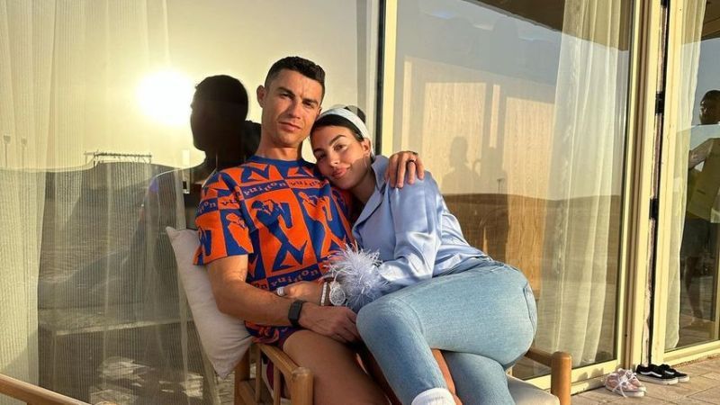Cristiano Ronaldo und Georgina Rodriguez im Januar 2023